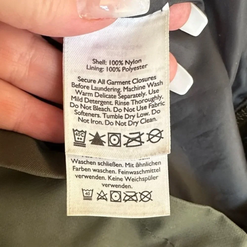Eddie Bauer Women's Girl On The Go Insulated Trench Coat Small Waterproof Green